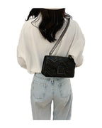 One-shoulder Chain Bag Embroidery Thread Crossbody photo 6