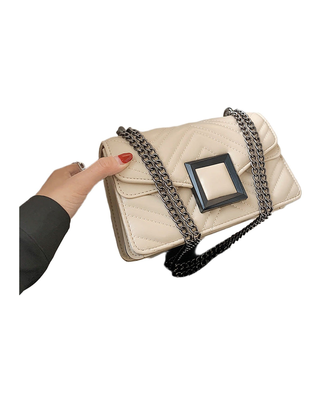 One-shoulder Chain Bag Embroidery Thread Crossbody photo 7