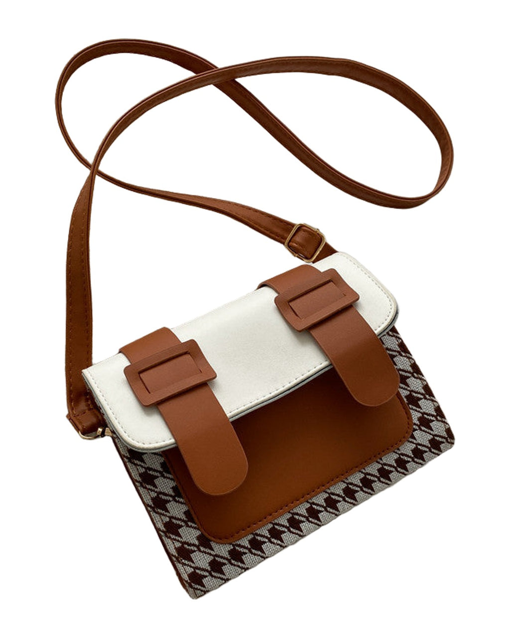 Plaid One-shoulder Messenger Bag photo 3