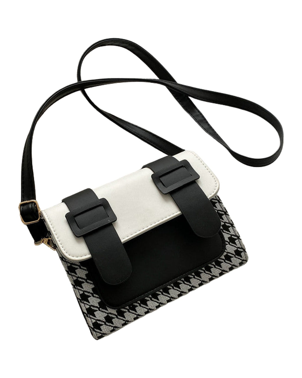 Plaid One-shoulder Messenger Bag photo 4