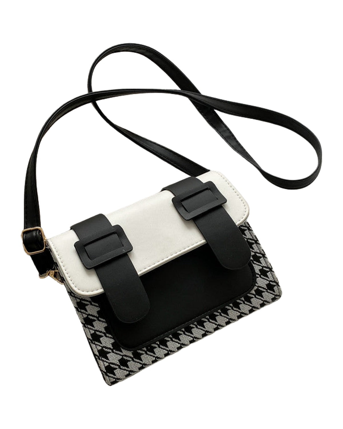 Plaid One-shoulder Messenger Bag photo 4