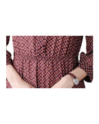 Polyester Chiffon Floral Dress photo 6