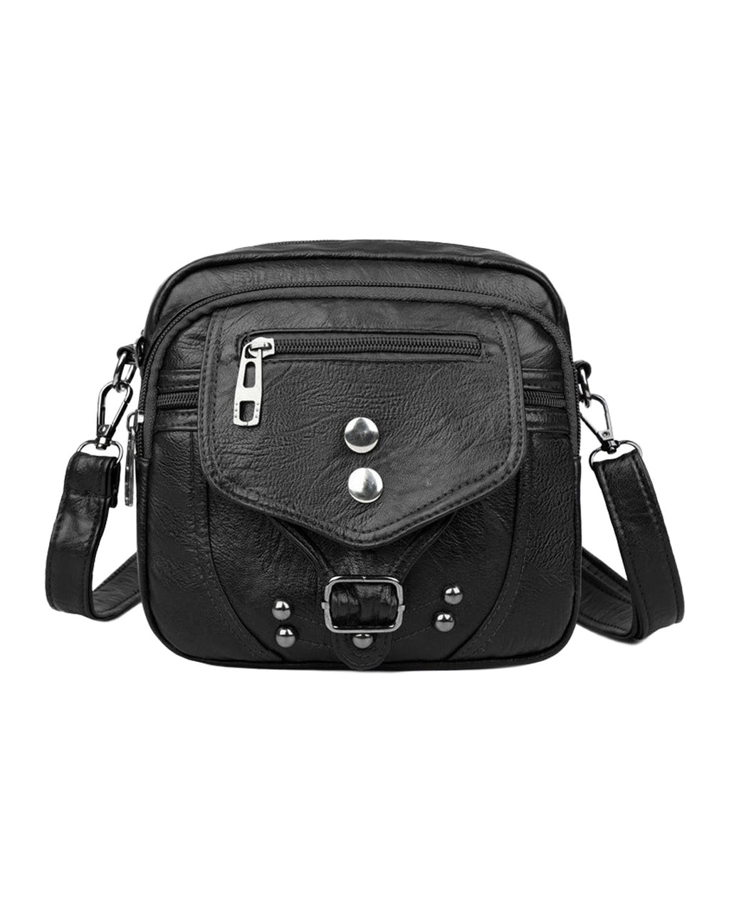 Net Red Same Soft Leather Shoulder Bag photo 1