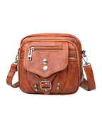 Net Red Same Soft Leather Shoulder Bag photo 3