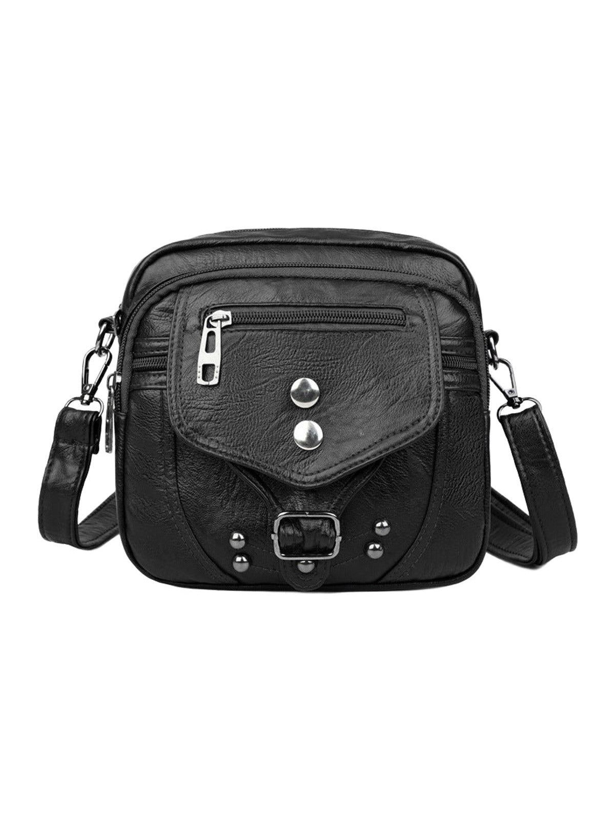 Net Red Same Soft Leather Shoulder Bag