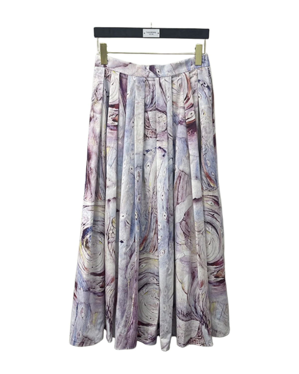 Cotton Poplin Print A-line Skirt photo 1