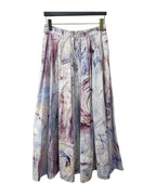 Cotton Poplin Print A-line Skirt photo 4