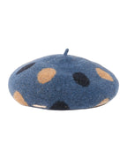 British Retro Polka Dot Woolen Hat photo 2