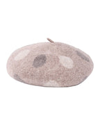British Retro Polka Dot Woolen Hat photo 5
