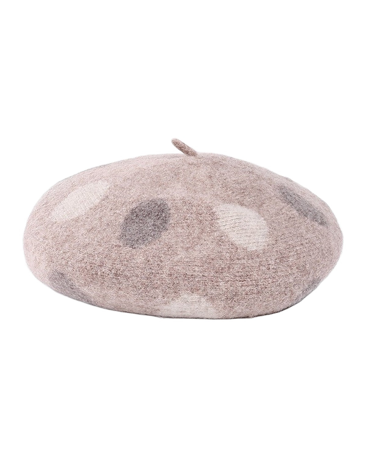 British Retro Polka Dot Woolen Hat photo 5