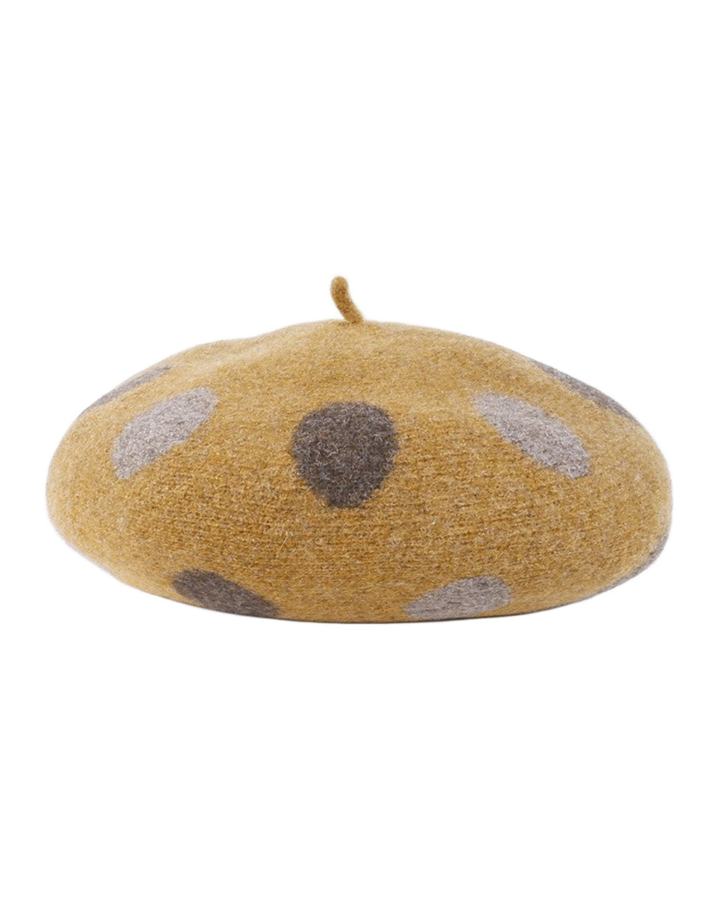 British Retro Polka Dot Woolen Hat photo 6