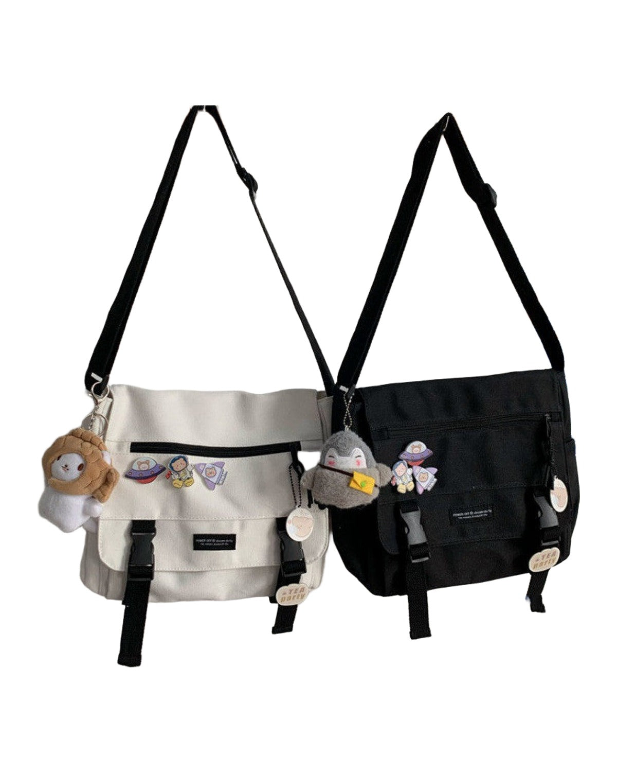 Dark Black Functional Bag Ins Retro Tooling Messenger photo 10