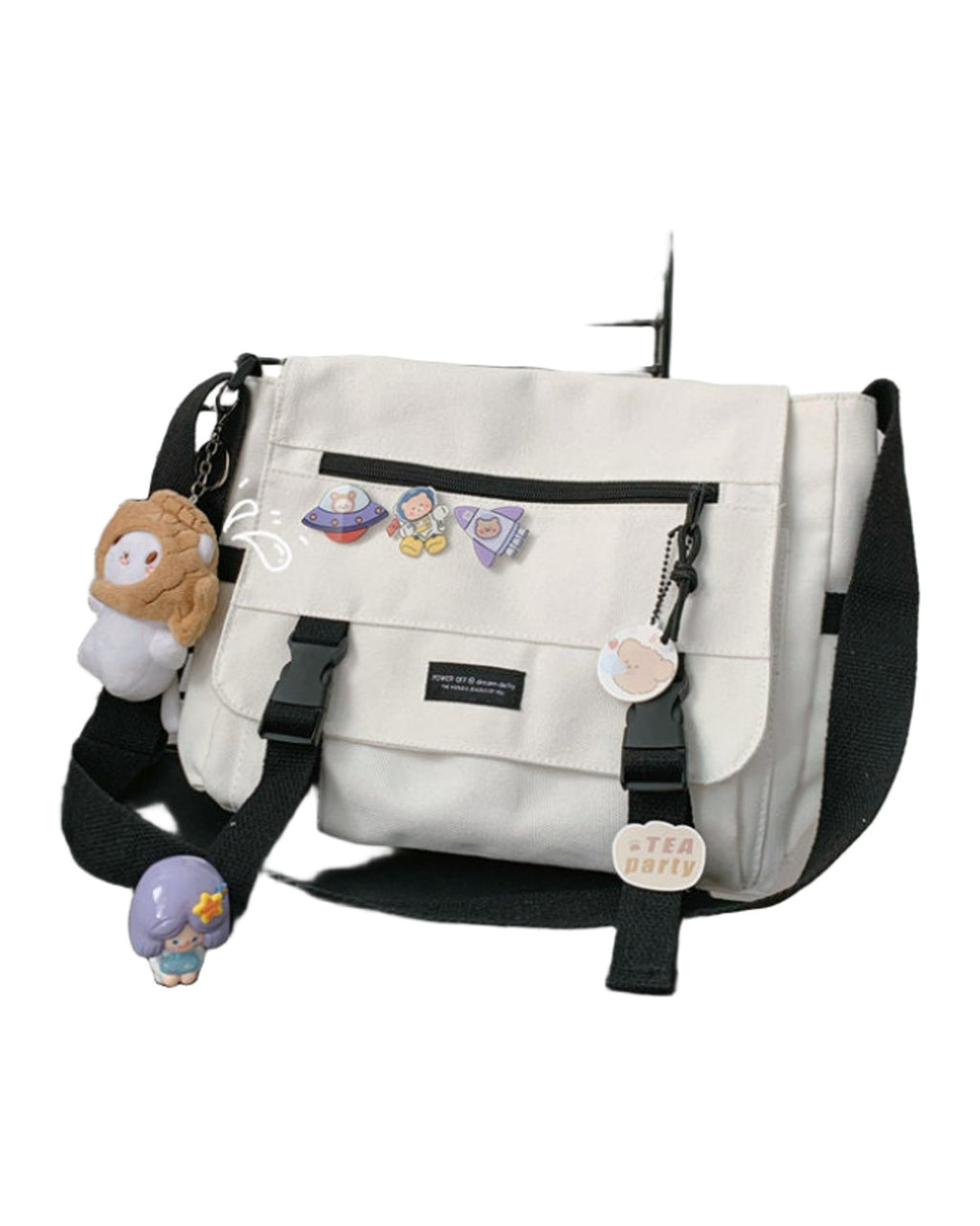 Dark Black Functional Bag Ins Retro Tooling Messenger photo 4