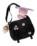 Dark Black Functional Bag Ins Retro Tooling Messenger photo 6