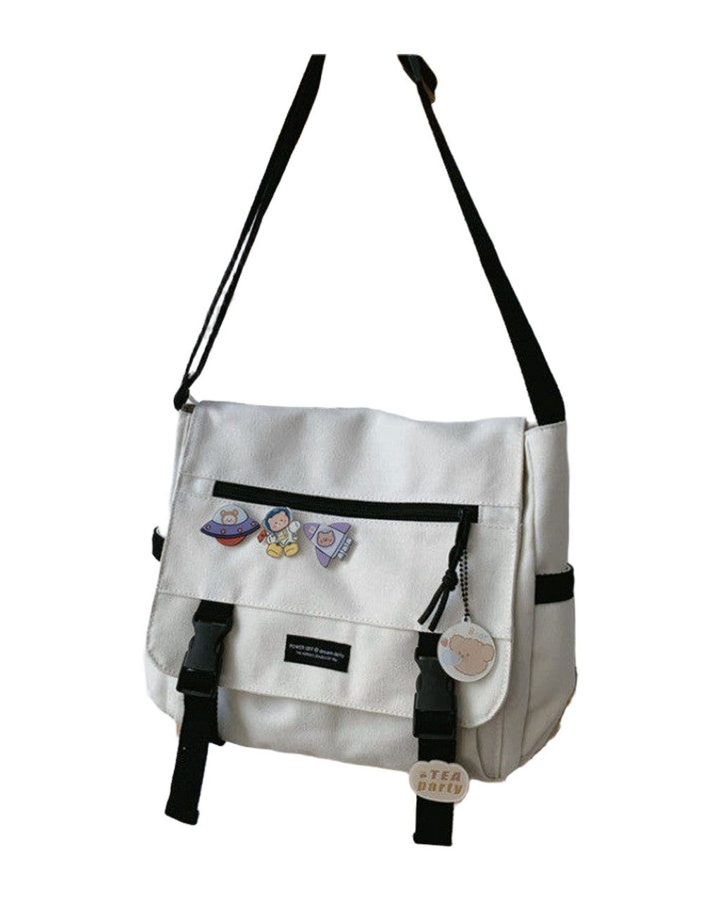 Dark Black Functional Bag Ins Retro Tooling Messenger photo 9