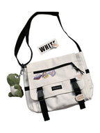 Dark Black Functional Bag Ins Retro Tooling Messenger