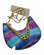 Casual Contrast Chain Tote Bag photo 2