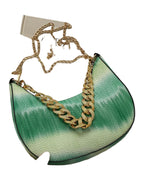 Casual Contrast Chain Tote Bag photo 6