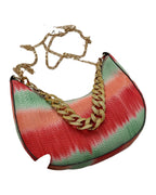 Casual Contrast Chain Tote Bag photo 7