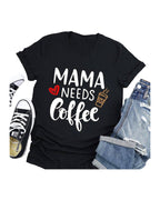 Mama Needs Coffee Short Sleeve T-shirt photo 5
