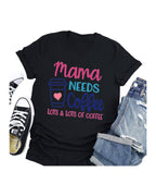 Mama Needs Coffee Short Sleeve T-shirt photo 8