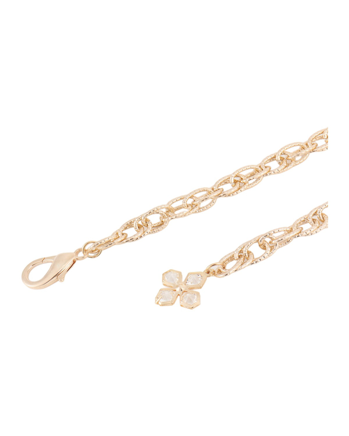 Chain Rhinestone Flower Dress photo 3