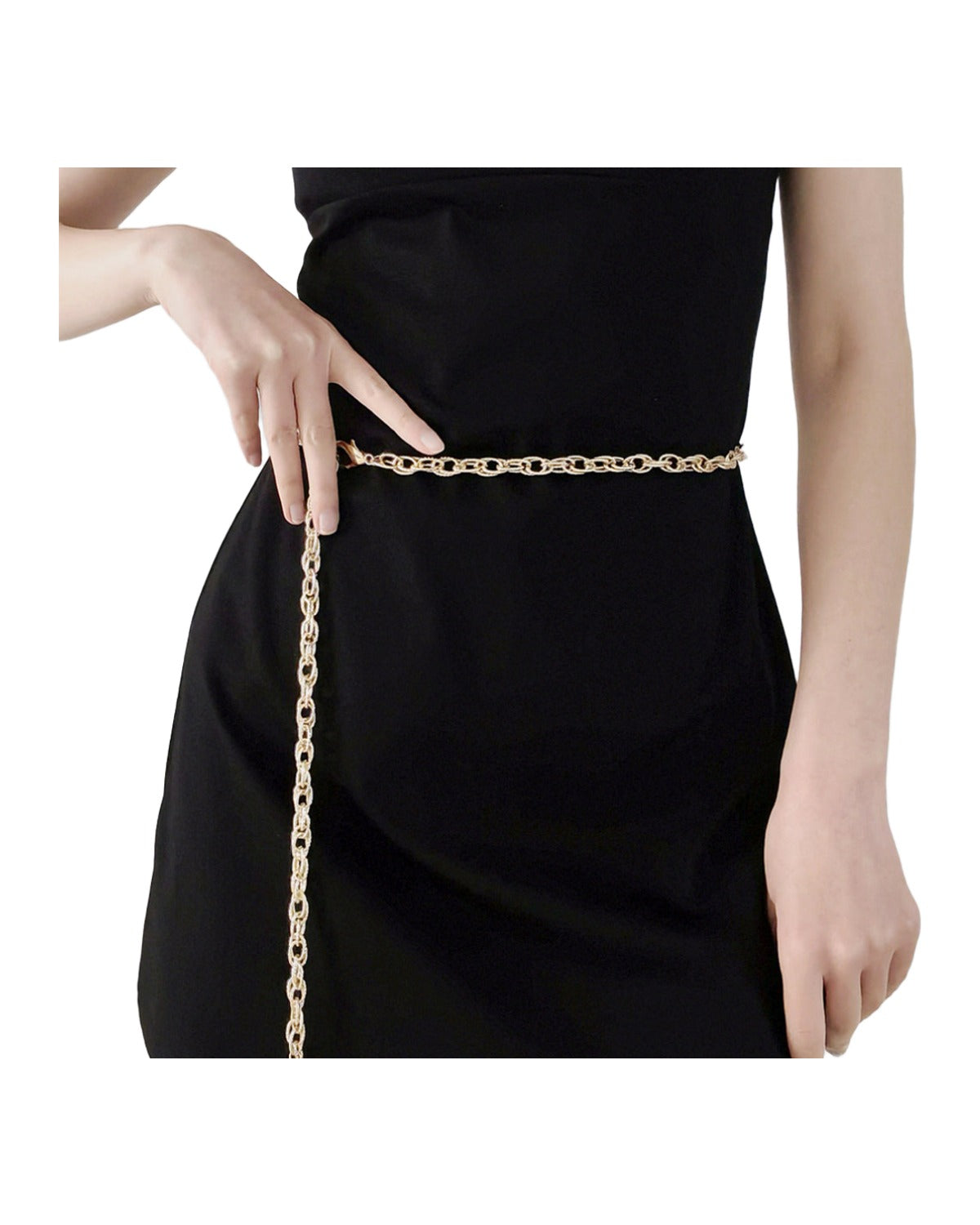 Chain Rhinestone Flower Dress photo 4