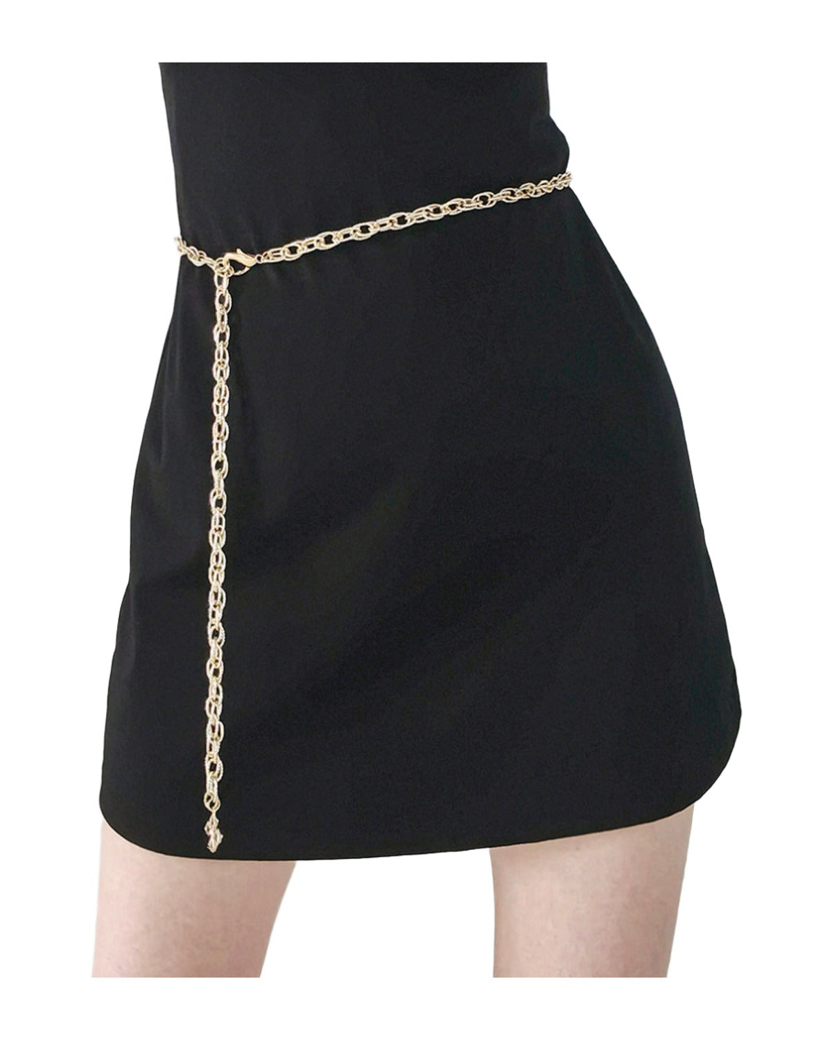Chain Rhinestone Flower Dress photo 6