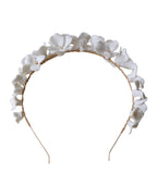 Bridal Simple Ceramic Flower Headband photo 1