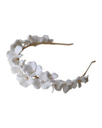 Bridal Simple Ceramic Flower Headband photo 4