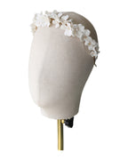 Bridal Simple Ceramic Flower Headband photo 7
