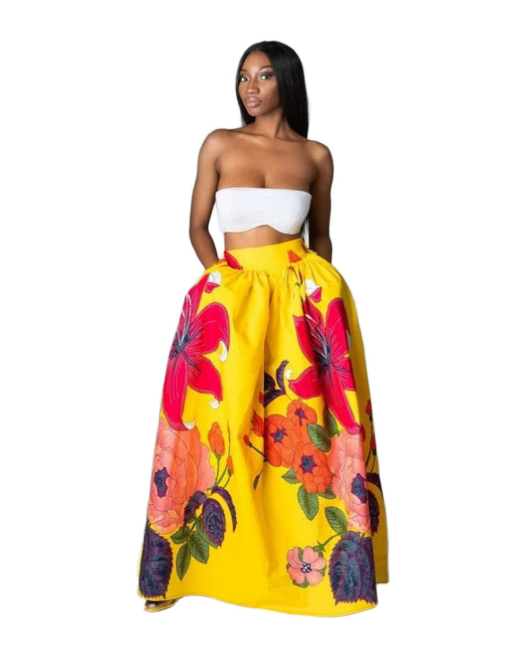 Bottoms Skirt Floral Holiday Long Maxi photo 3