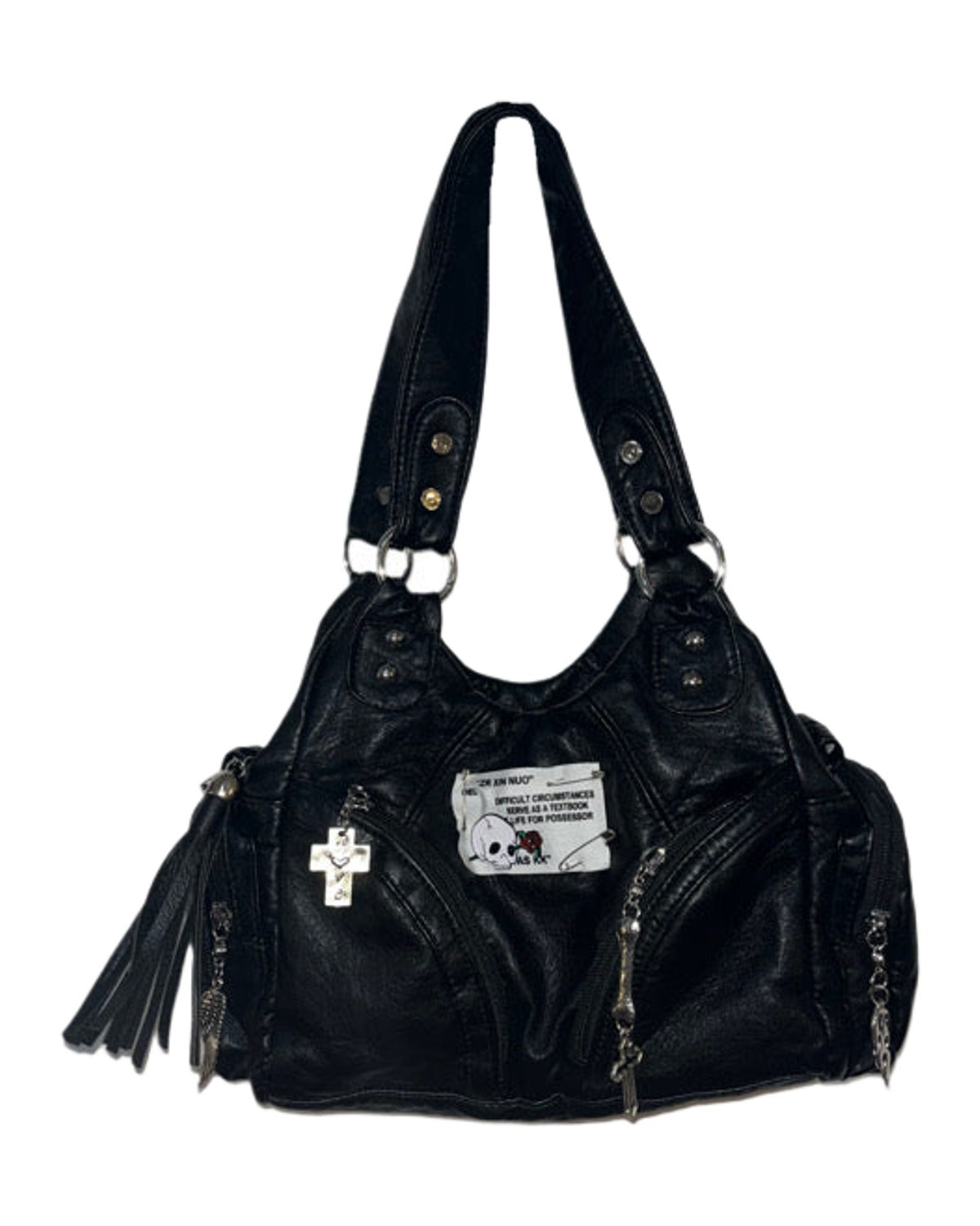 Soft Leather Vintage Armpit Crossbody Bag photo 2