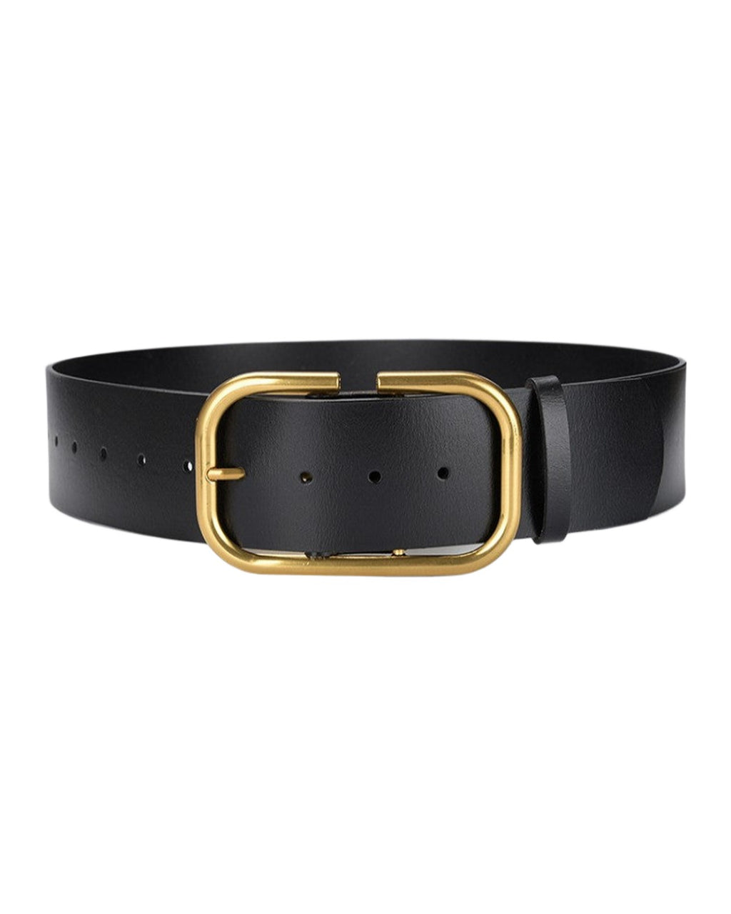 Extra Wide Leather Waist Seal Trench Coat Belt photo 7