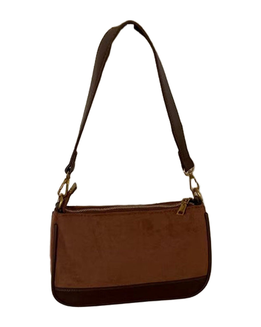 Vintage Small Square Bag Suede Panel photo 3