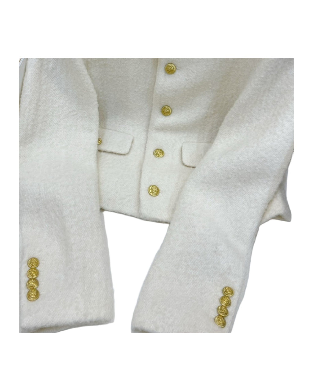 Round Neck Long-sleeved Woolen Top photo 3