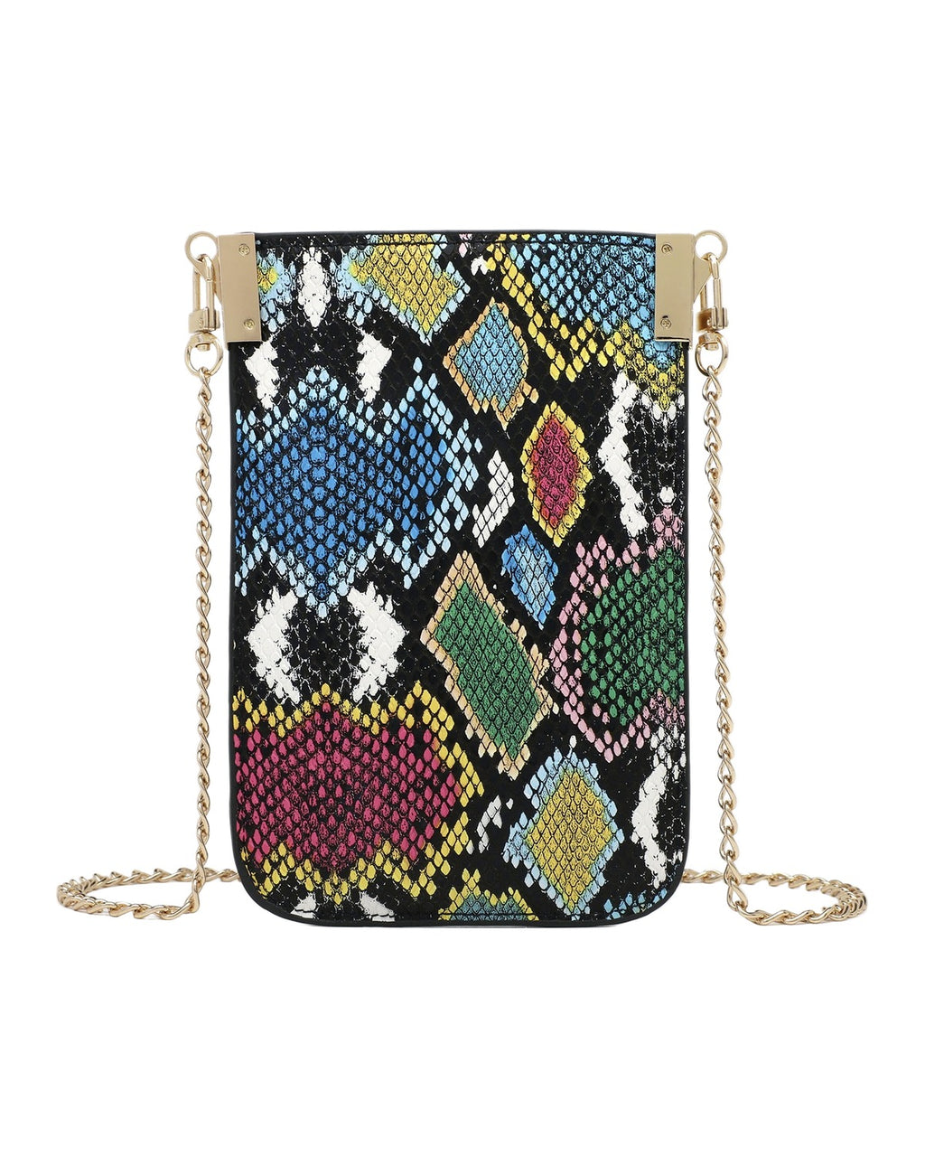 Snake Tie Dyed Mobile Phone Bag Single Shoulder Chain photo 1