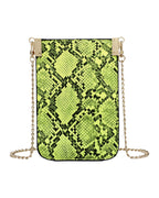Snake Tie Dyed Mobile Phone Bag Single Shoulder Chain photo 3