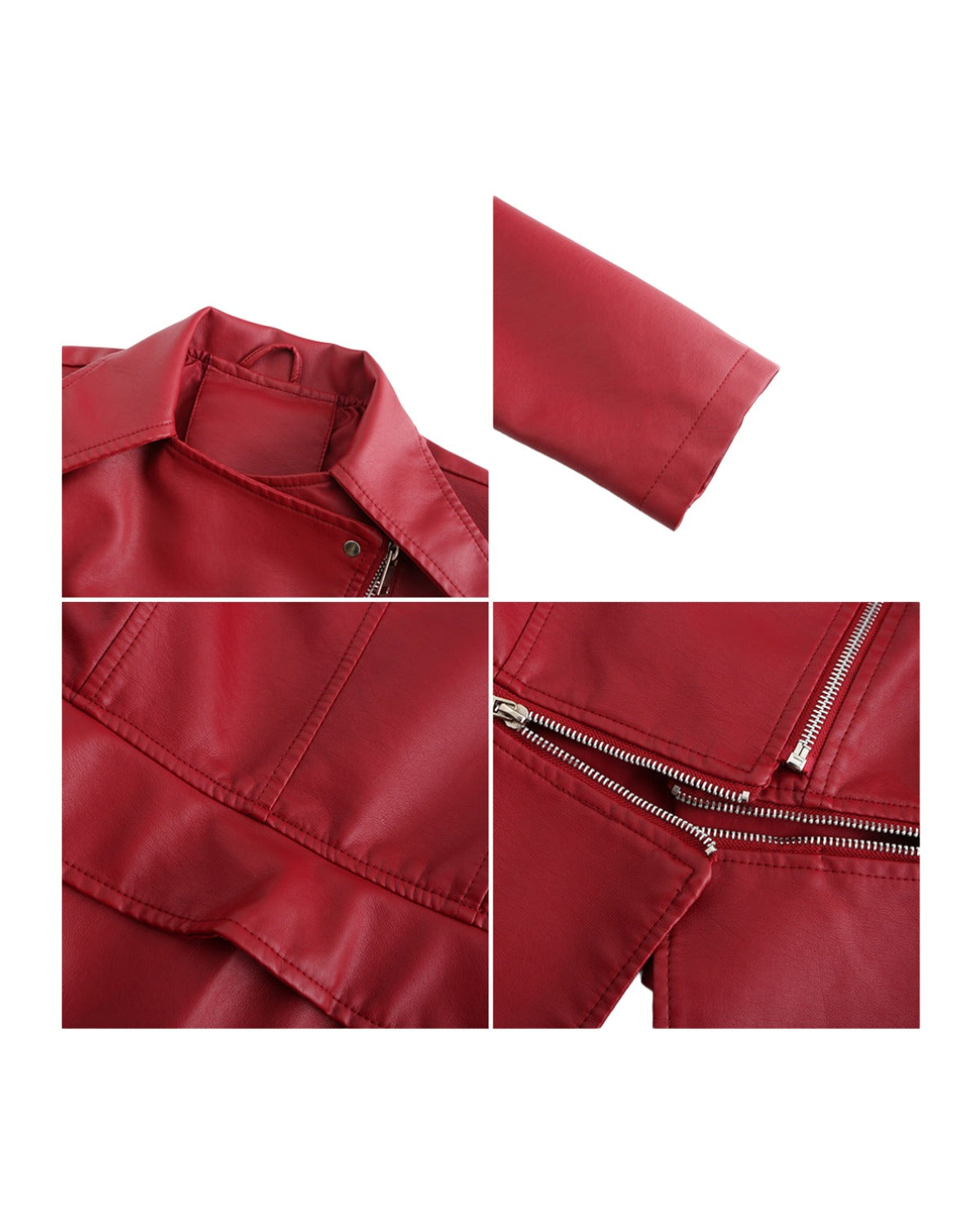 Motorcycle Leather Jacket photo 3