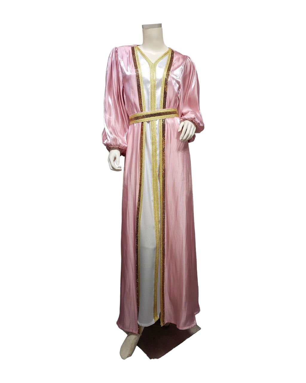 Bright Silk Satin Dress photo 4