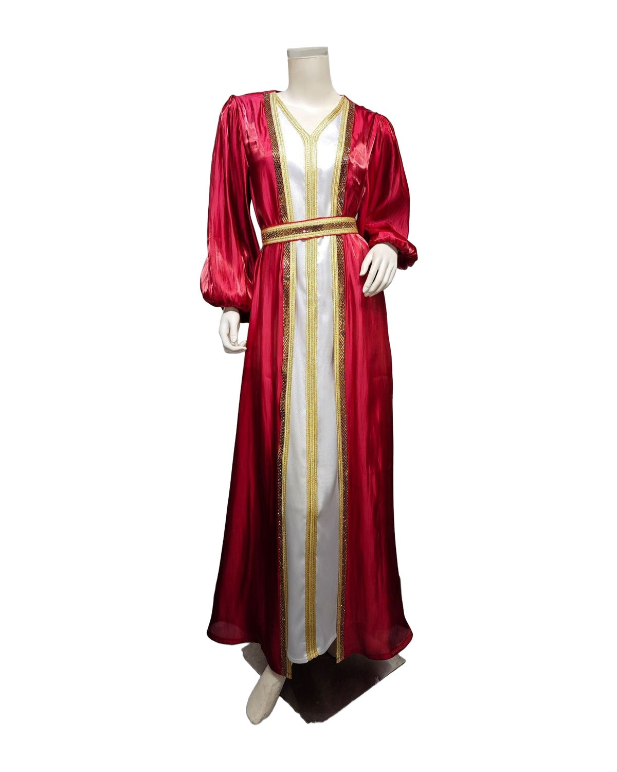 Bright Silk Satin Dress photo 6