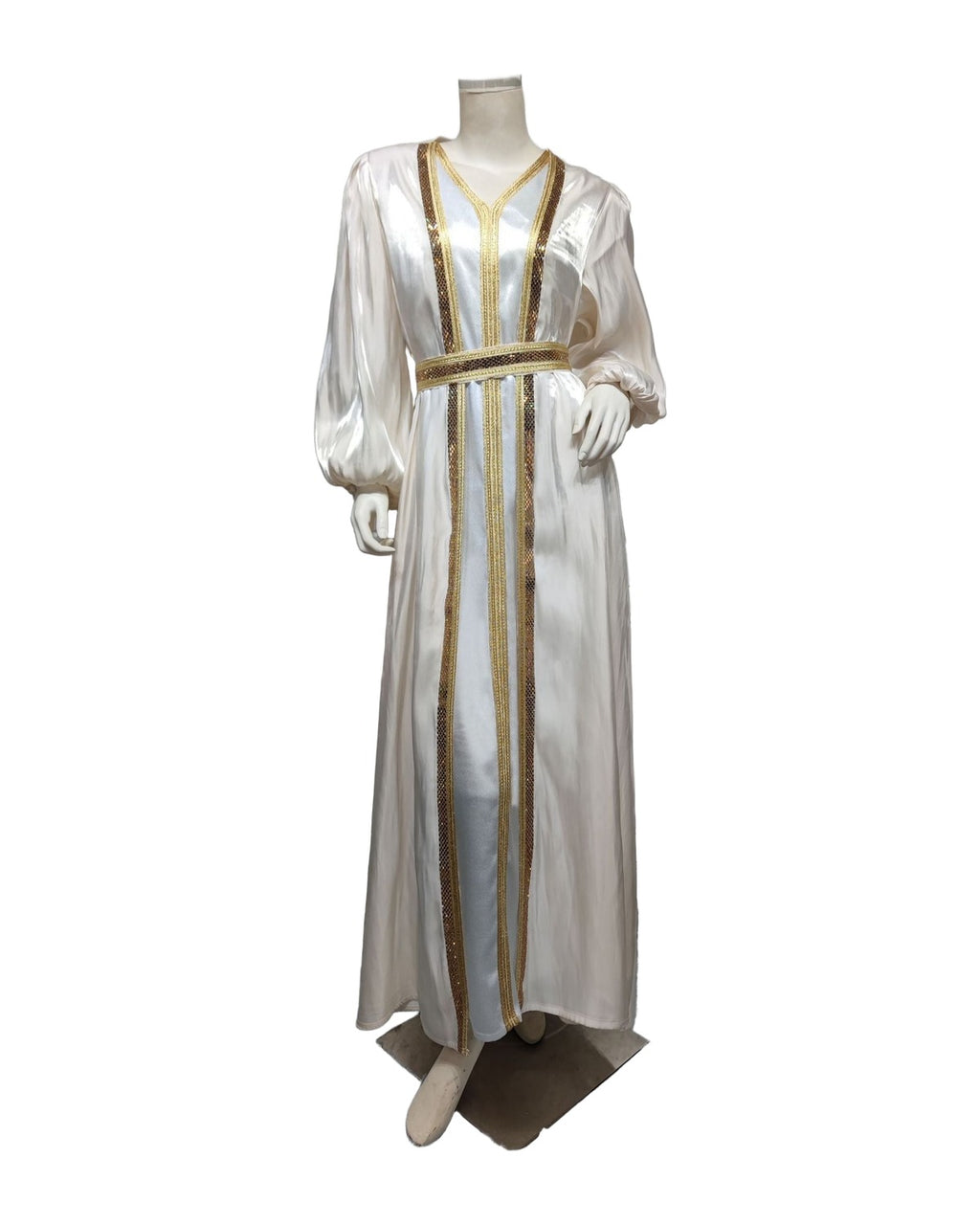Bright Silk Satin Dress photo 8