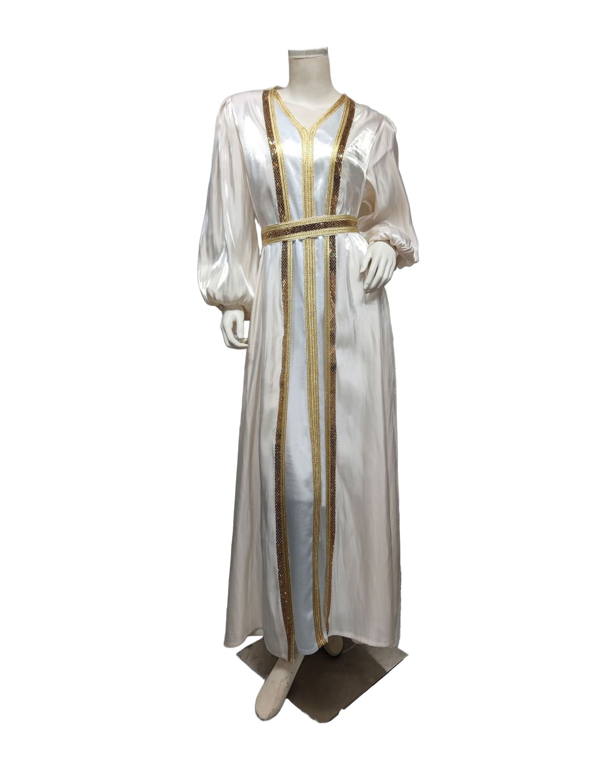 Bright Silk Satin Dress photo 8