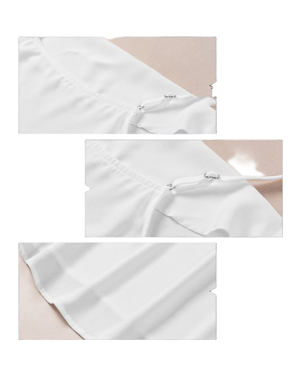 Top Loose V-neck Chiffon Tank photo 11