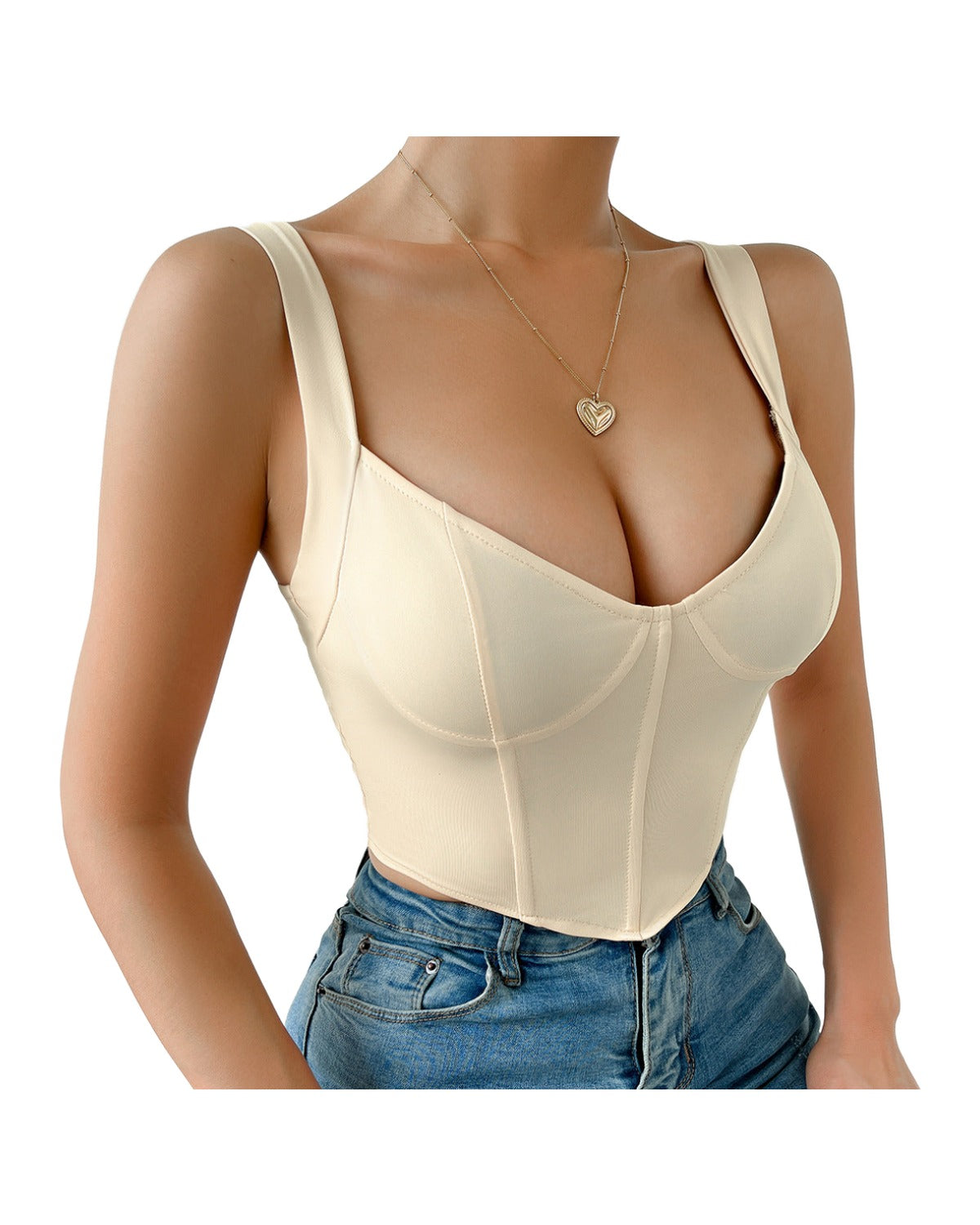 Fishbone Tank Top Suspender Buttons photo 2