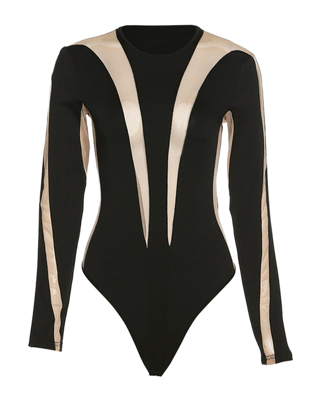 Clothes Mesh Long Sleeve Jumpsuit photo 3
