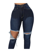Ripped Slim Fit Skinny Jeans photo 1