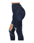 Ripped Slim Fit Skinny Jeans photo 2