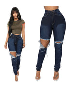 Ripped Slim Fit Skinny Jeans photo 3