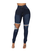 Ripped Slim Fit Skinny Jeans photo 5